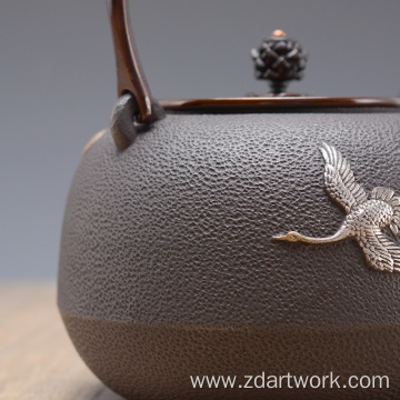 Japanese teapot suit Flying Goose